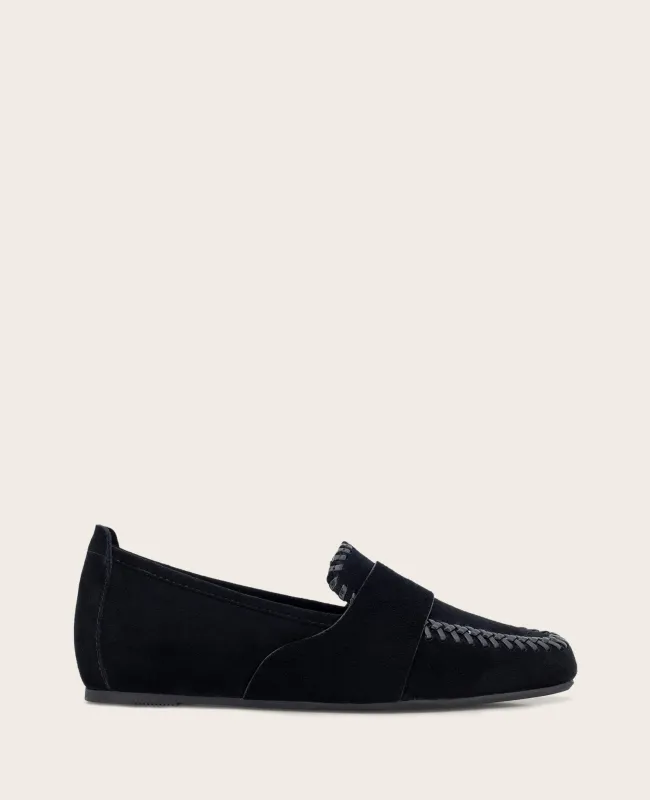 GENTLE SOULS - Sandra Suede Braid Detail Loafer sold by Kenneth Cole