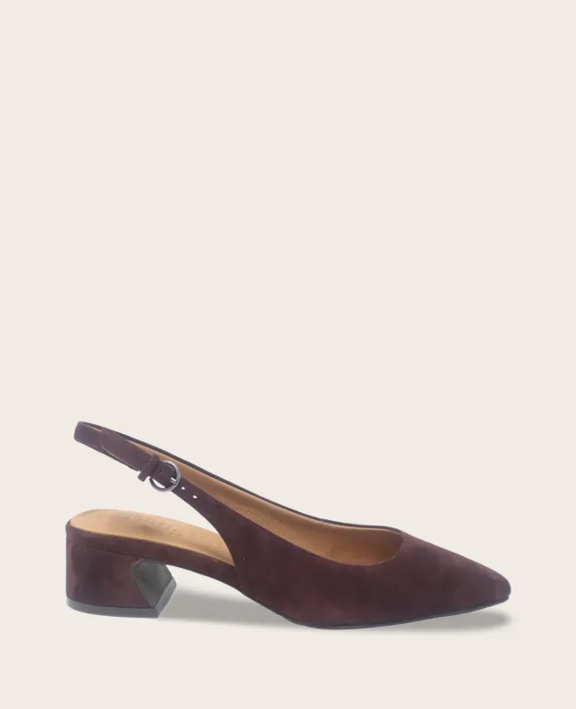 GENTLE SOULS - Georgia Suede Slingback Heel sold by Kenneth Cole