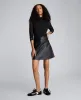 Jodie Mock Neck Mixed Media Dress sold by Kenneth Cole