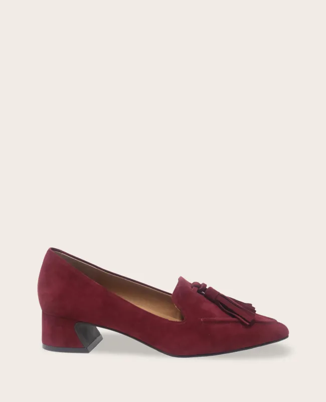 GENTLE SOULS - Glova Suede Tassel Heel sold by Kenneth Cole