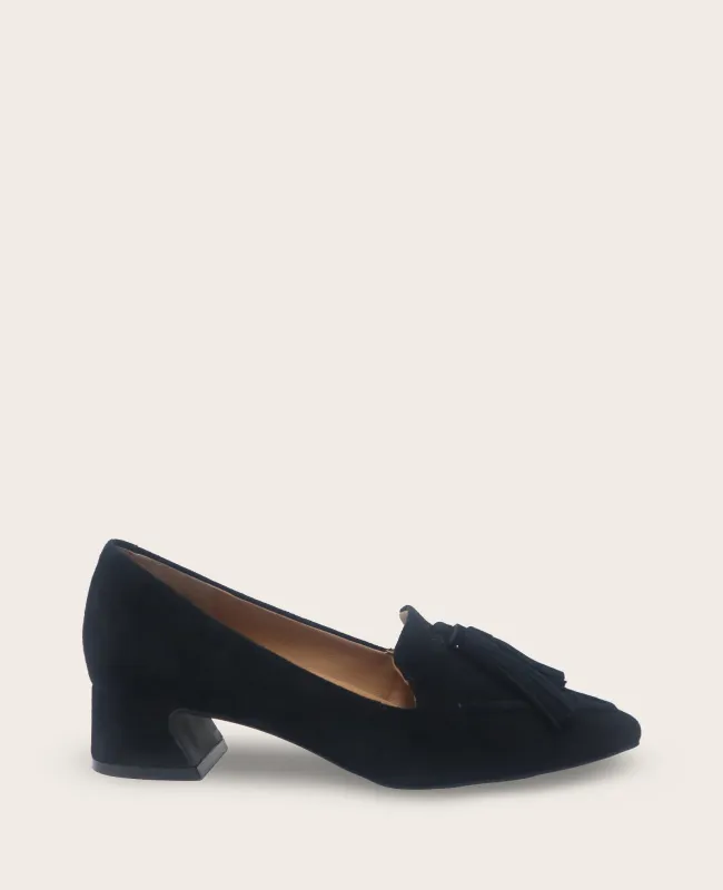 GENTLE SOULS - Glova Suede Tassel Heel sold by Kenneth Cole
