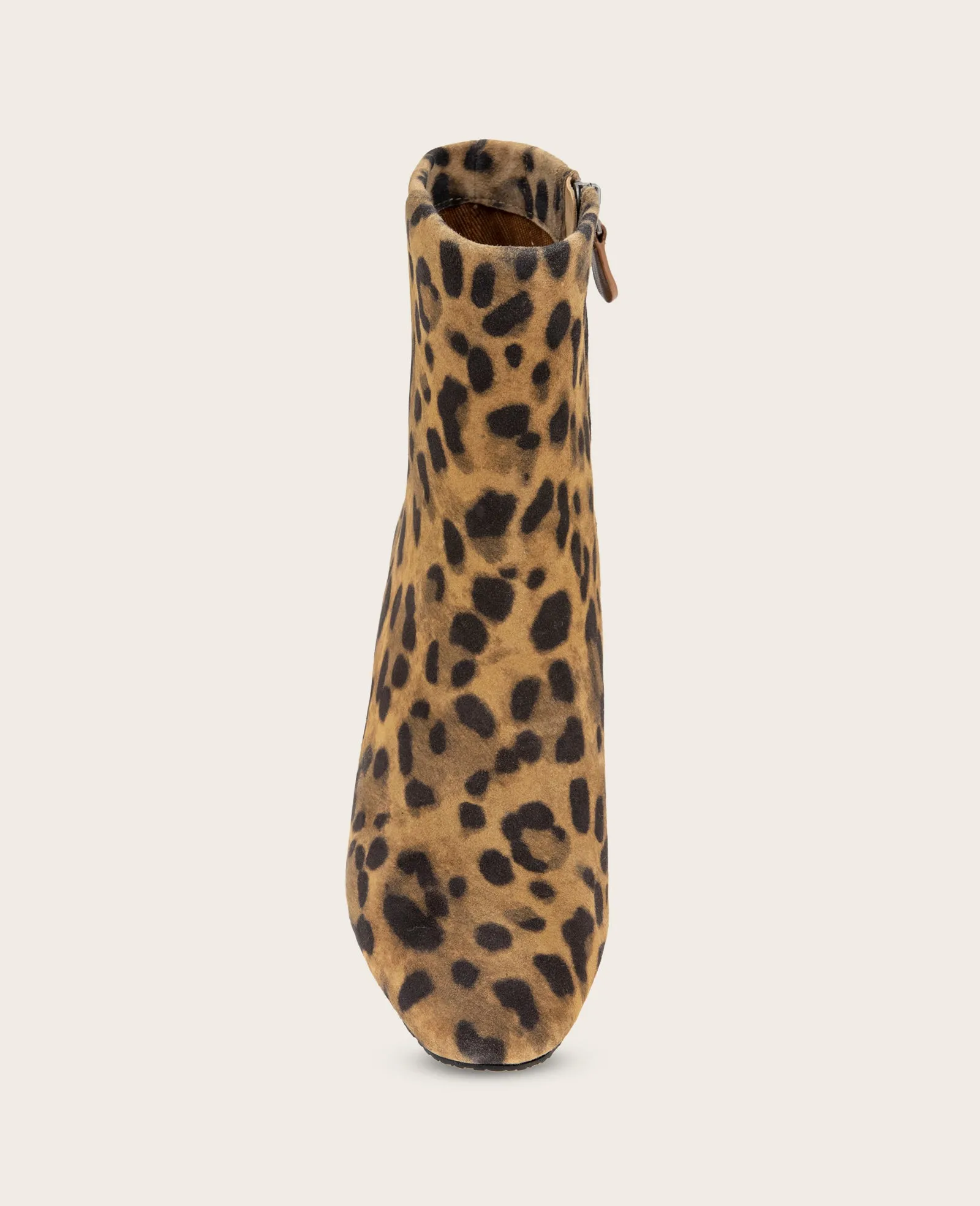 GENTLE SOULS - Nash Leopard Suede Side Zip Wedge Bootie sold by Kenneth Cole product image thumbnail 4