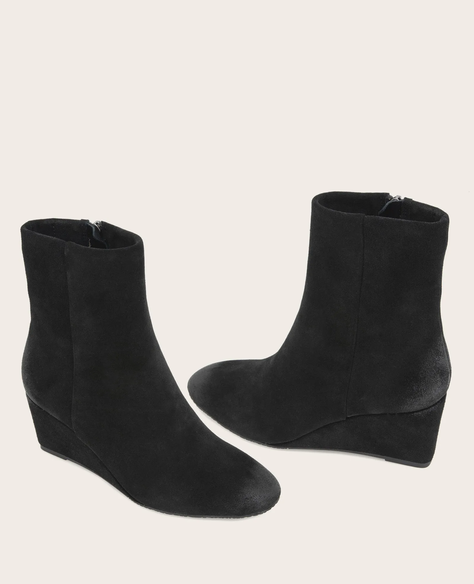 GENTLE SOULS - Nash Suede Side Zip Wedge Bootie sold by Kenneth Cole product image thumbnail 2