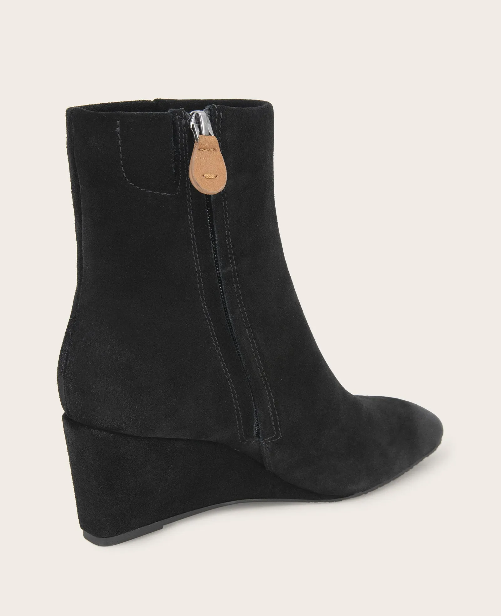 GENTLE SOULS - Nash Suede Side Zip Wedge Bootie sold by Kenneth Cole product image thumbnail 3