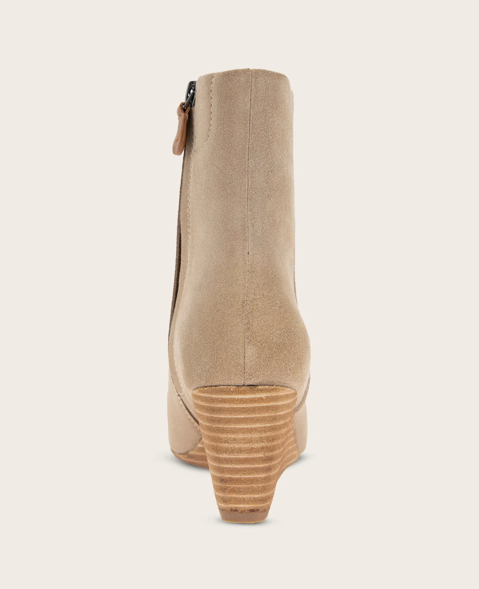 GENTLE SOULS - Nash Suede Side Zip Wedge Bootie sold by Kenneth Cole product image thumbnail 5