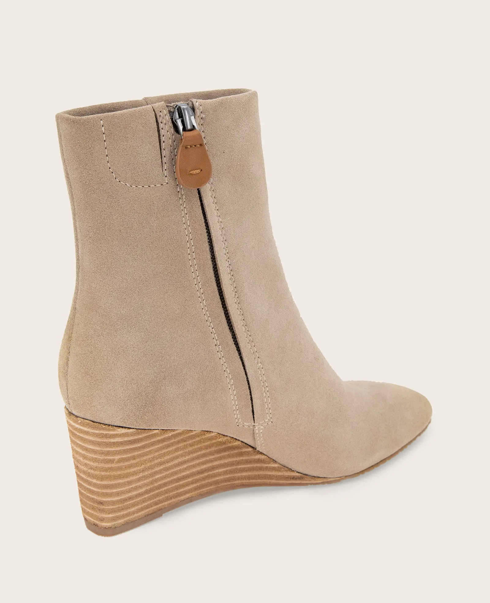 GENTLE SOULS - Nash Suede Side Zip Wedge Bootie sold by Kenneth Cole product image thumbnail 3
