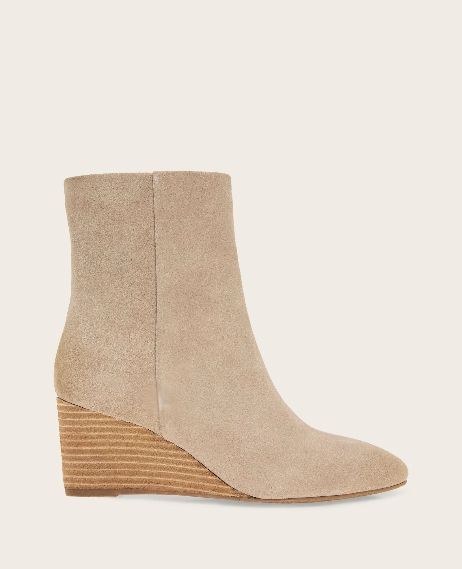 GENTLE SOULS - Nash Suede Side Zip Wedge Bootie sold by Kenneth Cole