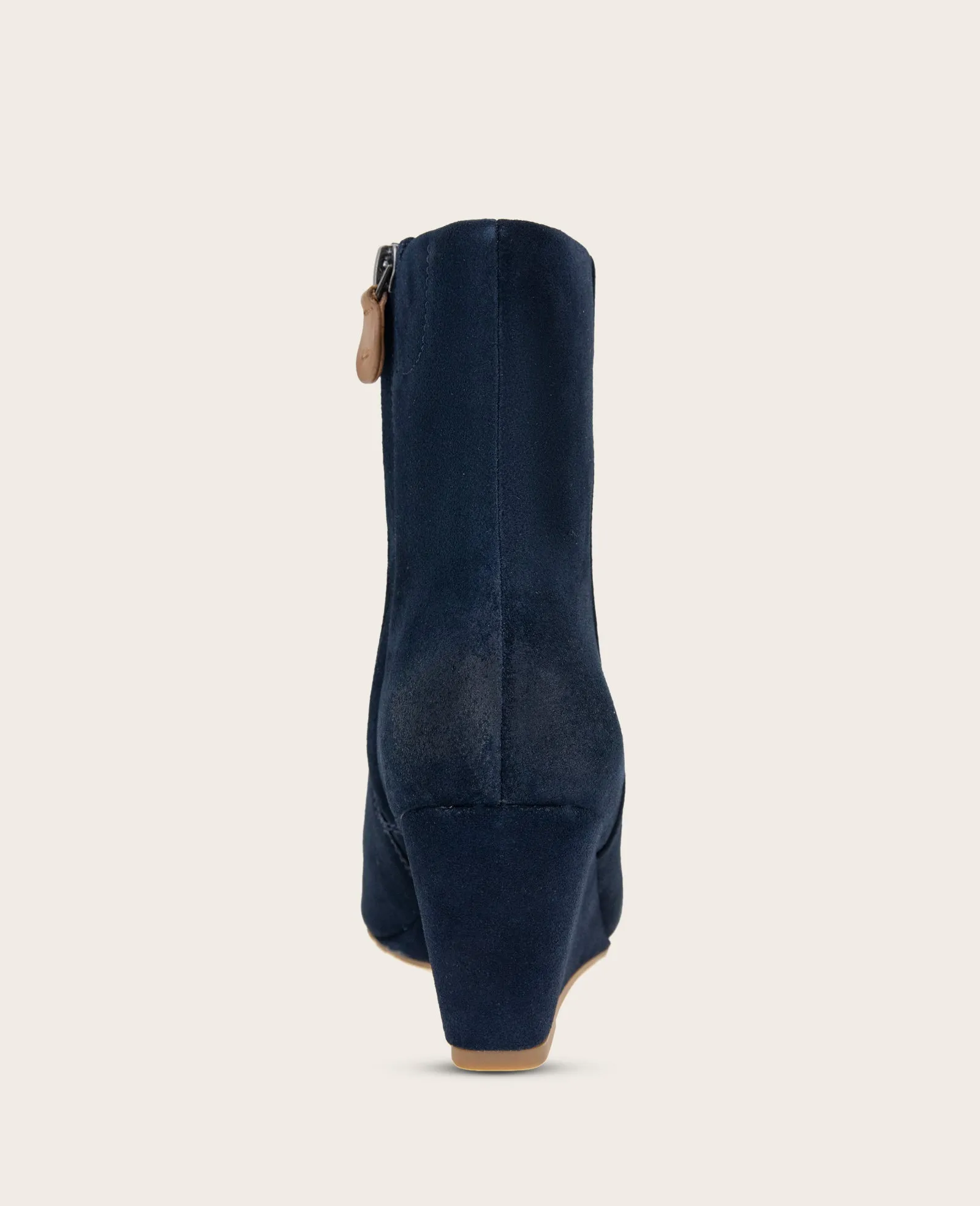 GENTLE SOULS - Nash Suede Side Zip Wedge Bootie sold by Kenneth Cole product image thumbnail 5