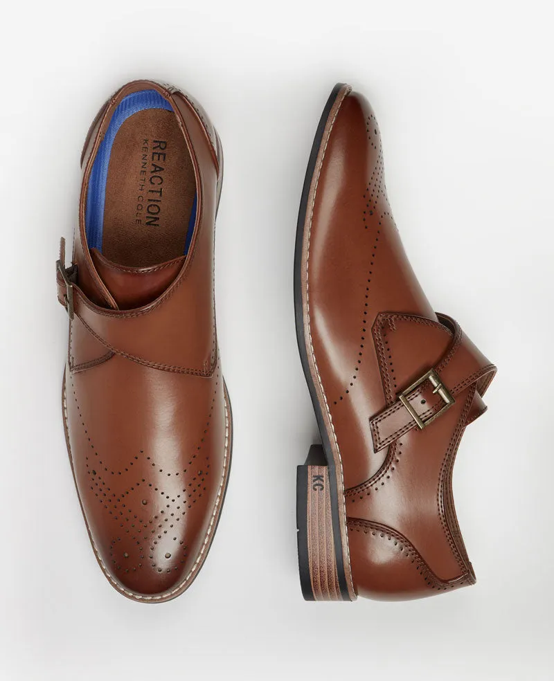 REACTION - Cheer Brogue Single Monk Strap sold by Kenneth Cole product image thumbnail 2