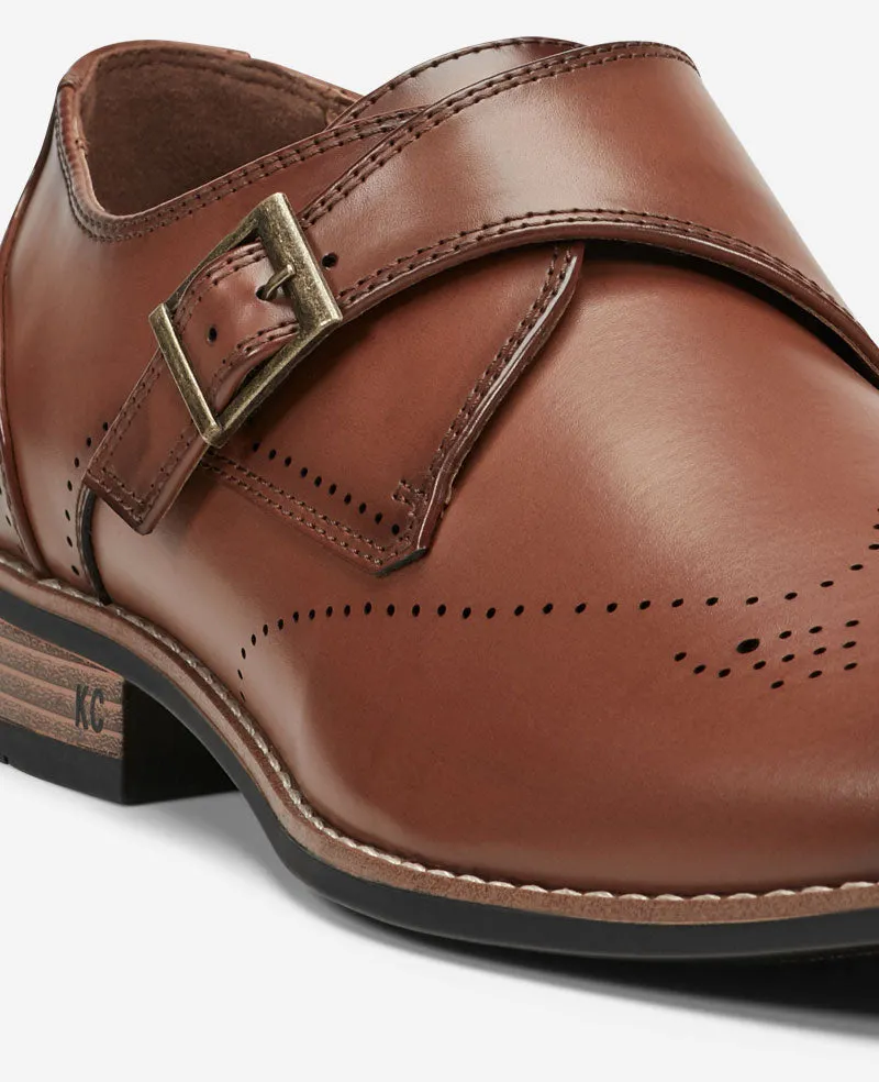 REACTION - Cheer Brogue Single Monk Strap sold by Kenneth Cole product image thumbnail 5