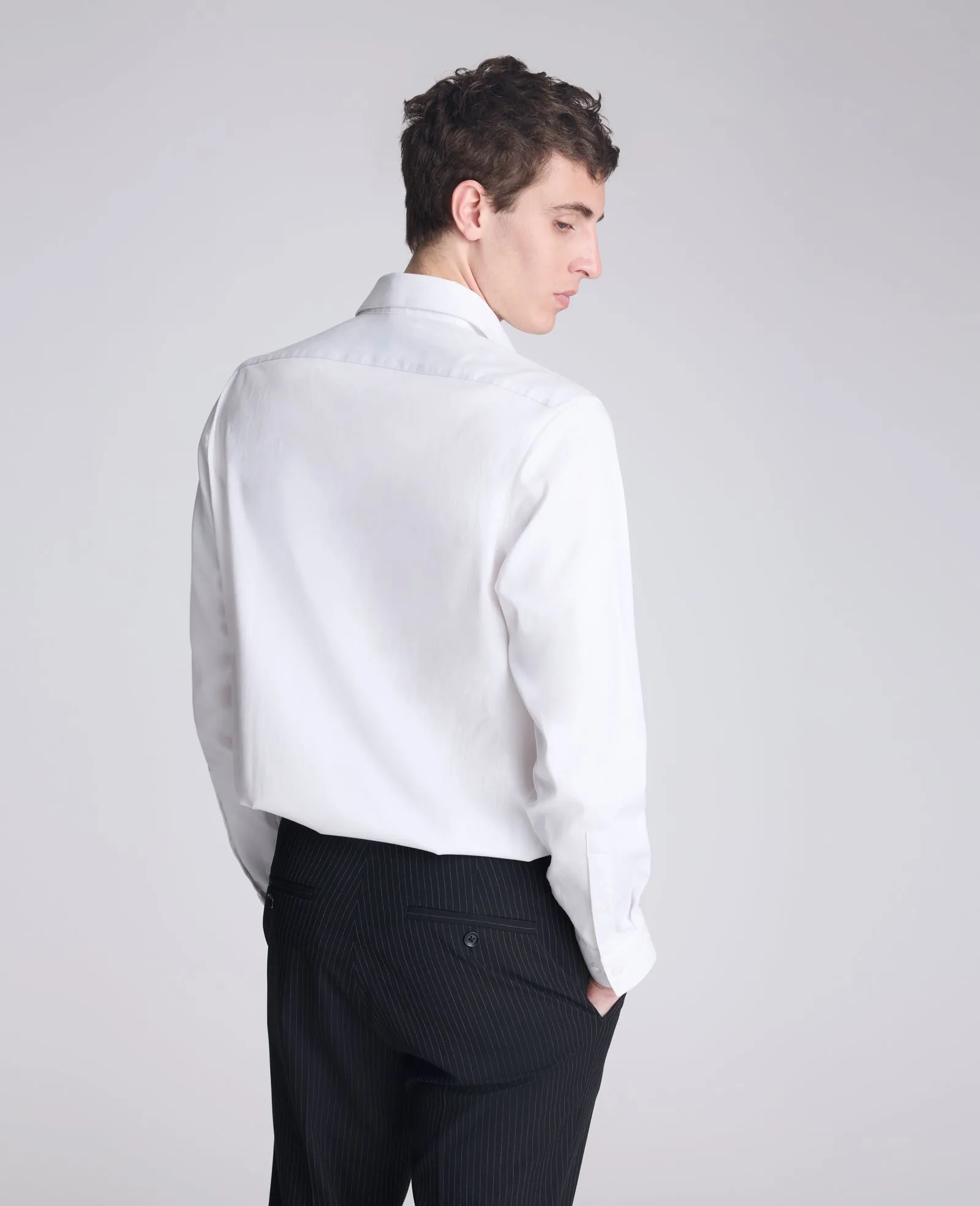REACTION - Slim-Fit Button-Down Dress Shirt sold by Kenneth Cole product image thumbnail 2