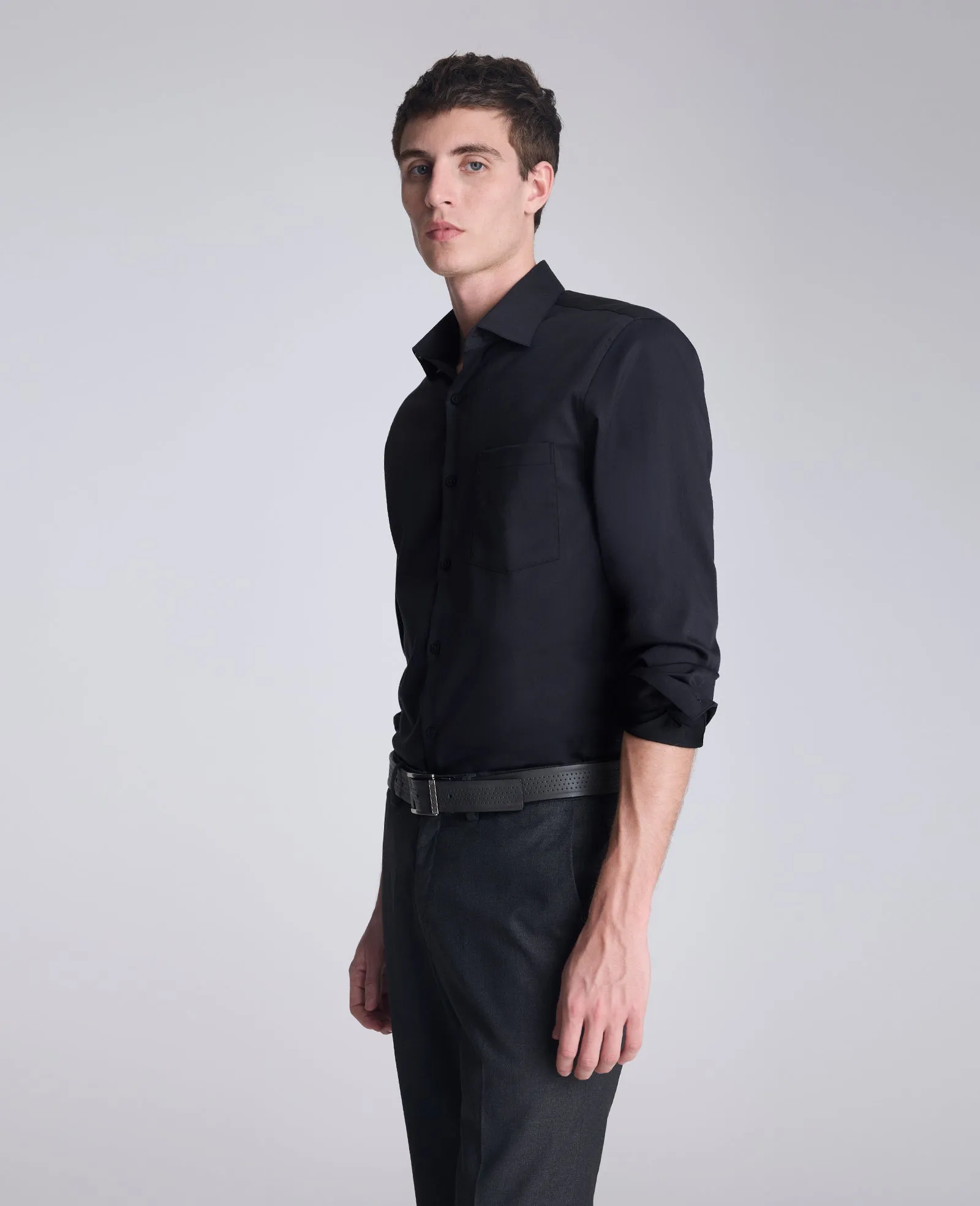 REACTION - Slim-Fit Button-Down Dress Shirt sold by Kenneth Cole product image thumbnail 3