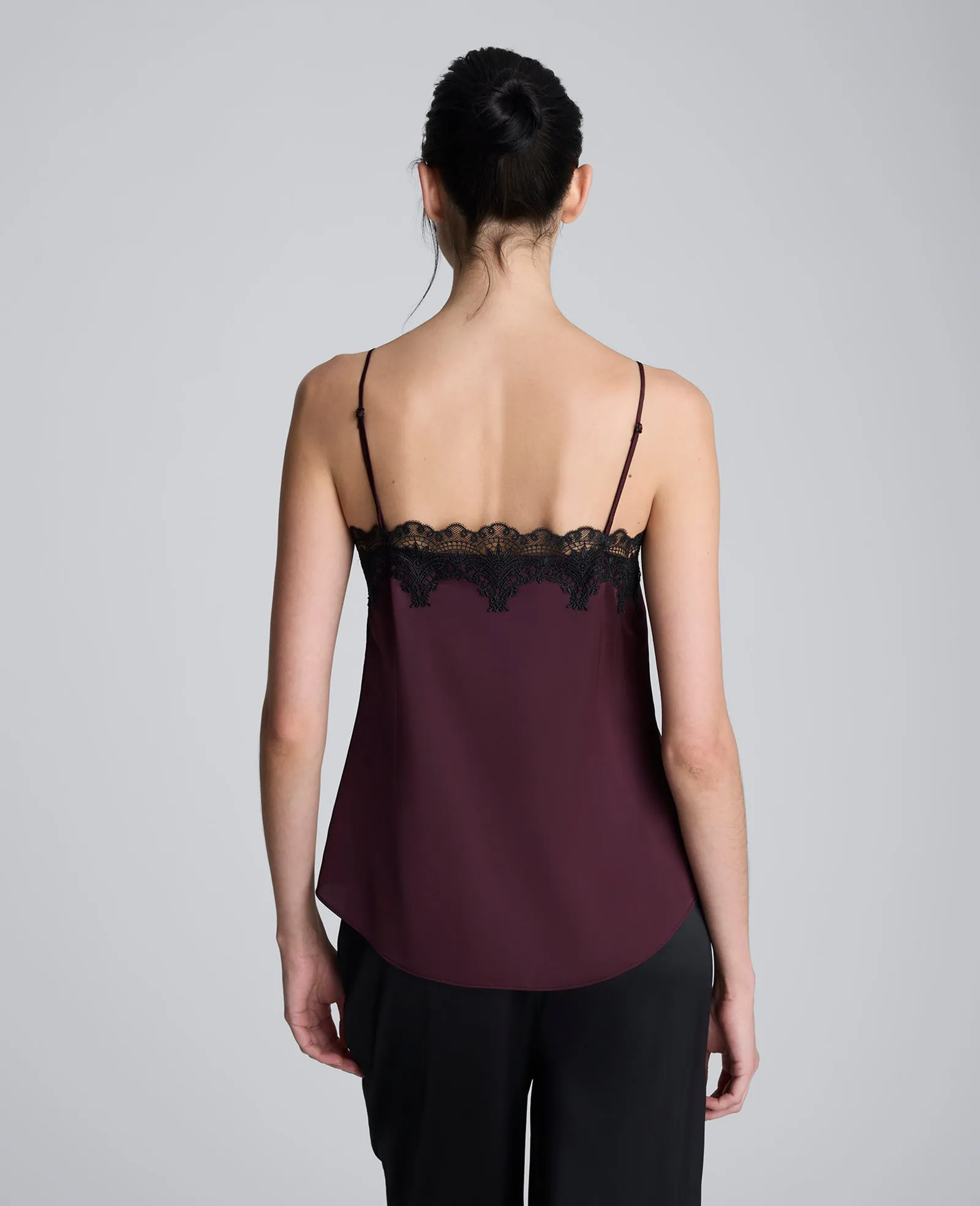 Lace Trim Satin Cami sold by Kenneth Cole product image thumbnail 2