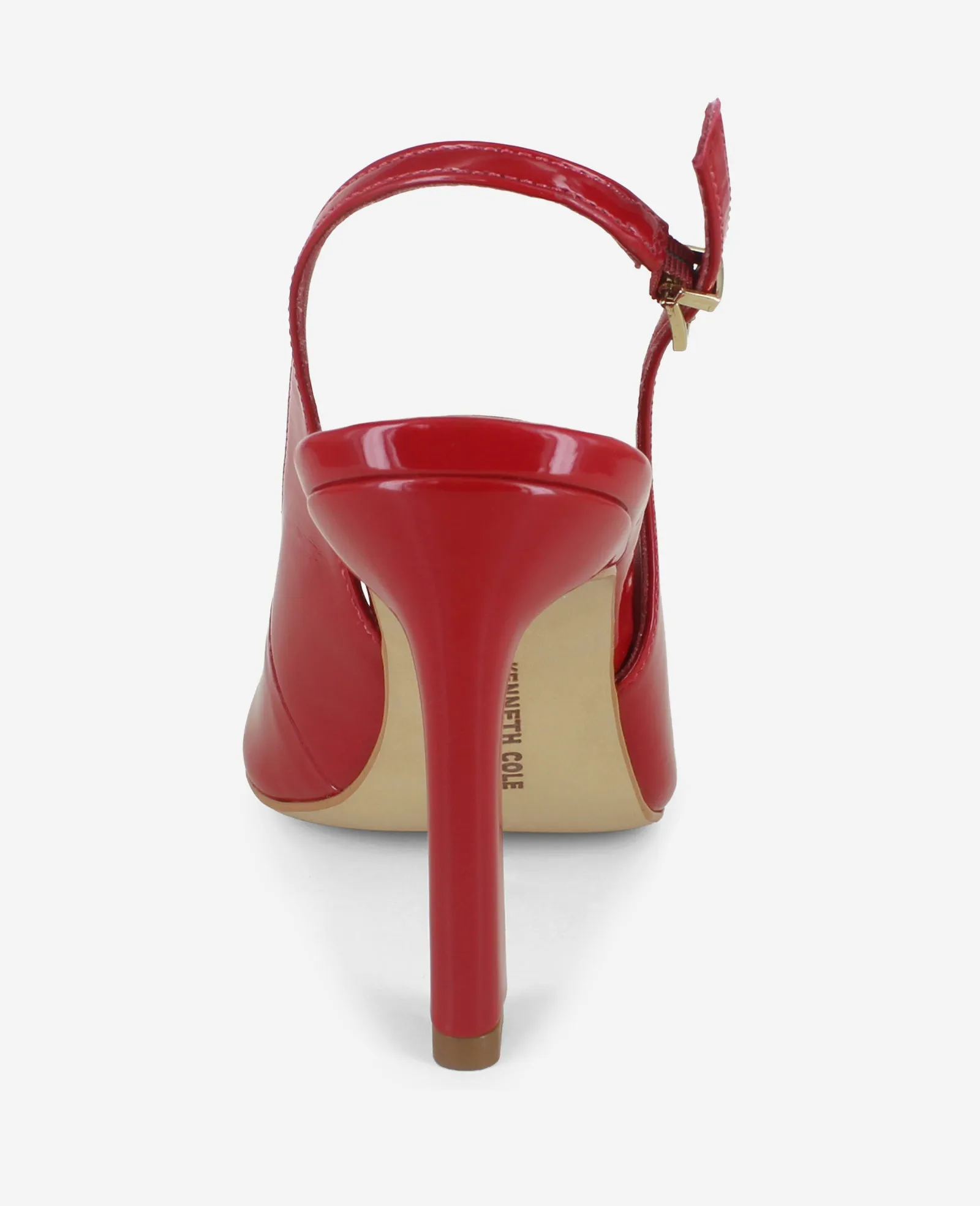 Priya Patent Peep-Toe Slingback Heel sold by Kenneth Cole product image thumbnail 4
