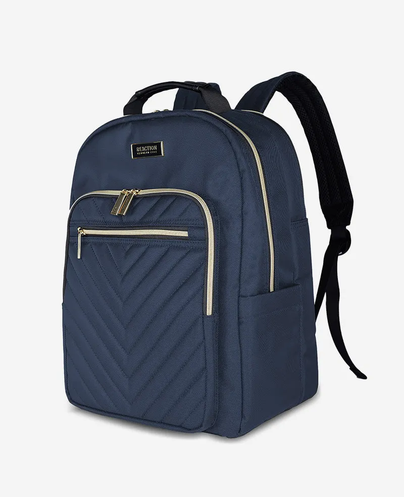 Chelsea 15.6-Inch Chevron Quilted Computer Backpack sold by Kenneth Cole product image thumbnail 2