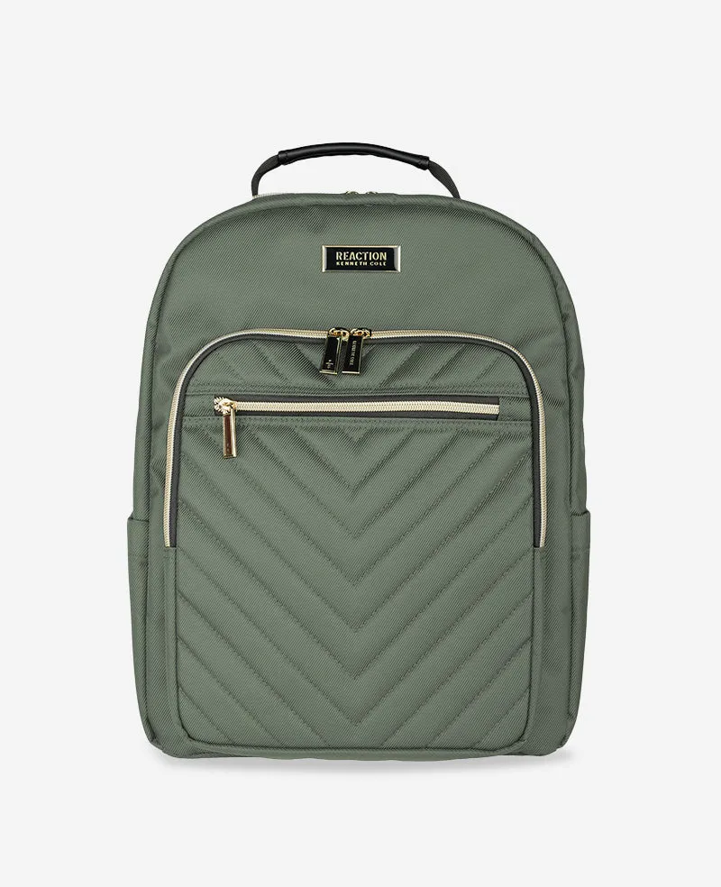 Chelsea 15.6-Inch Chevron Quilted Computer Backpack sold by Kenneth Cole