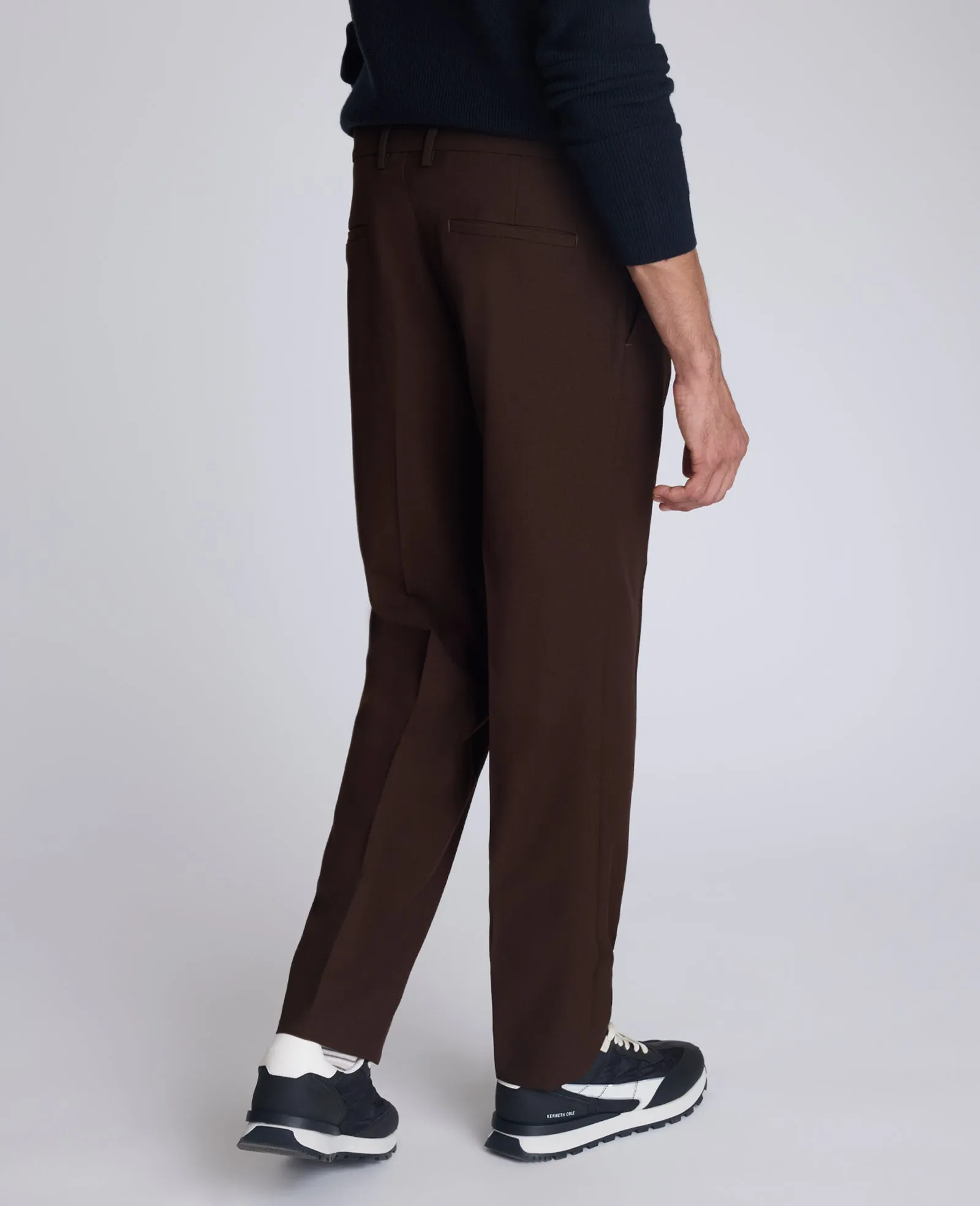 Modern Fit Micro Birdseye Stretch Dress Pant sold by Kenneth Cole product image thumbnail 3