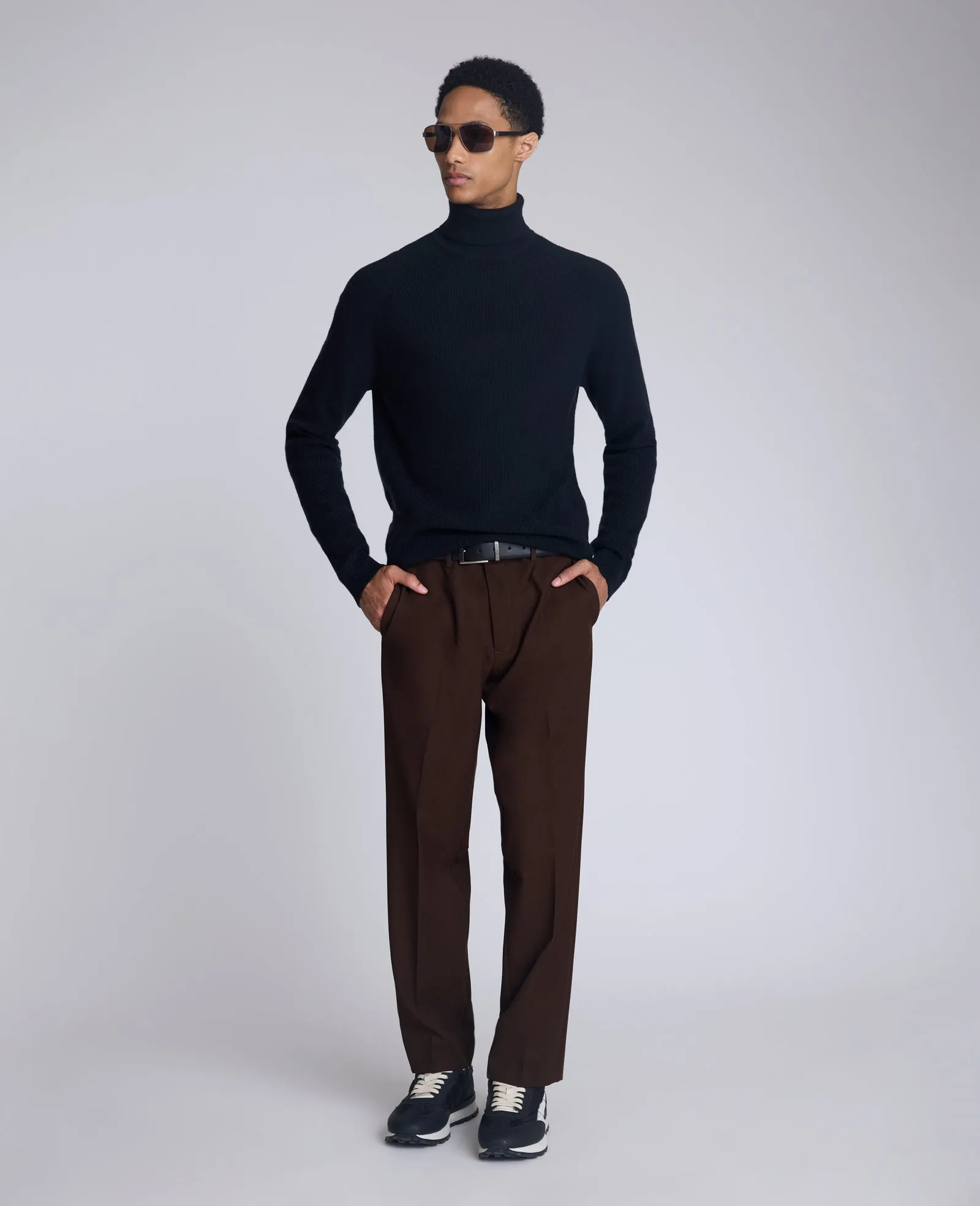 Modern Fit Micro Birdseye Stretch Dress Pant sold by Kenneth Cole product image thumbnail 2