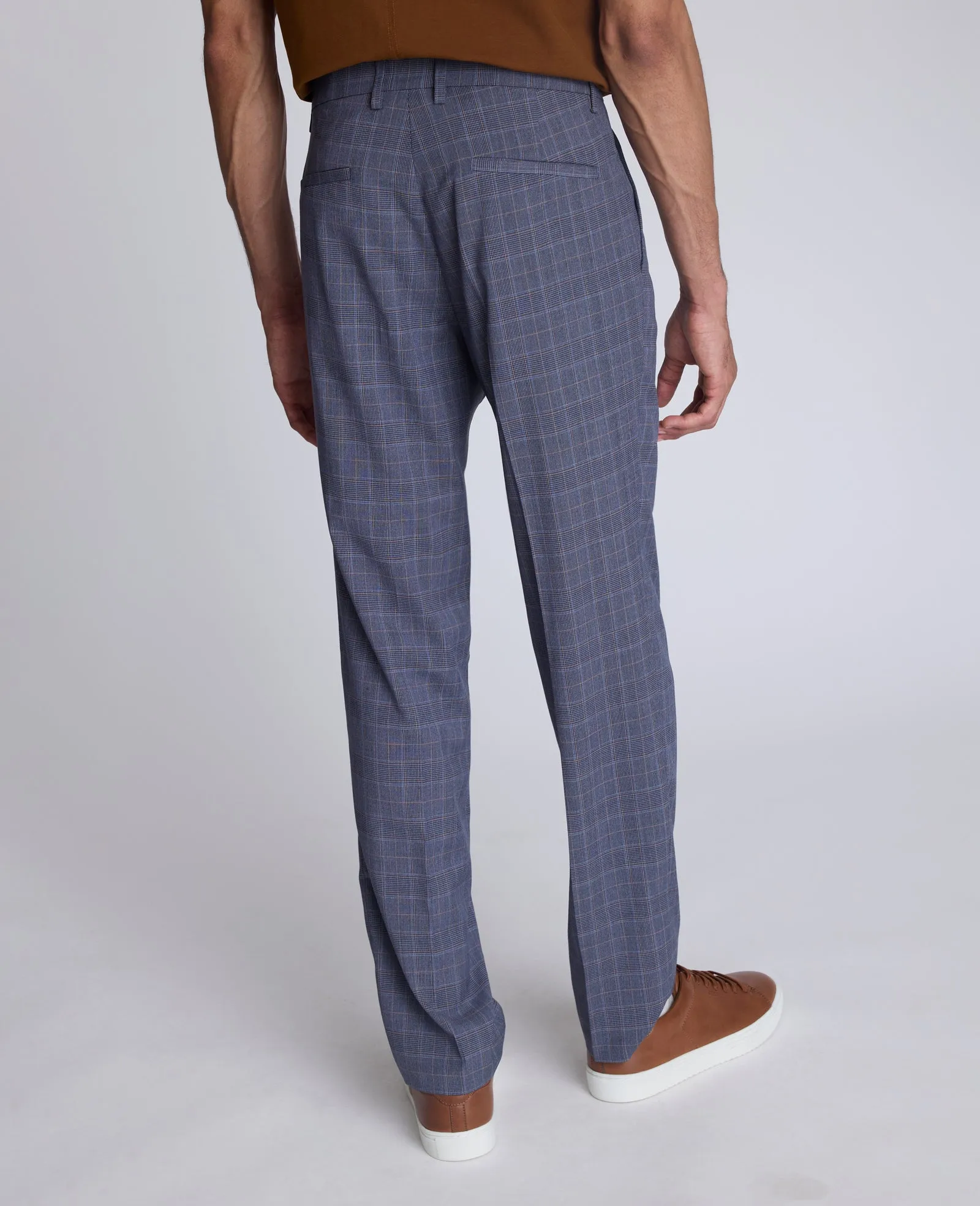 Slim Fit Prince of Wales Plaid Dress Pant sold by Kenneth Cole product image thumbnail 3