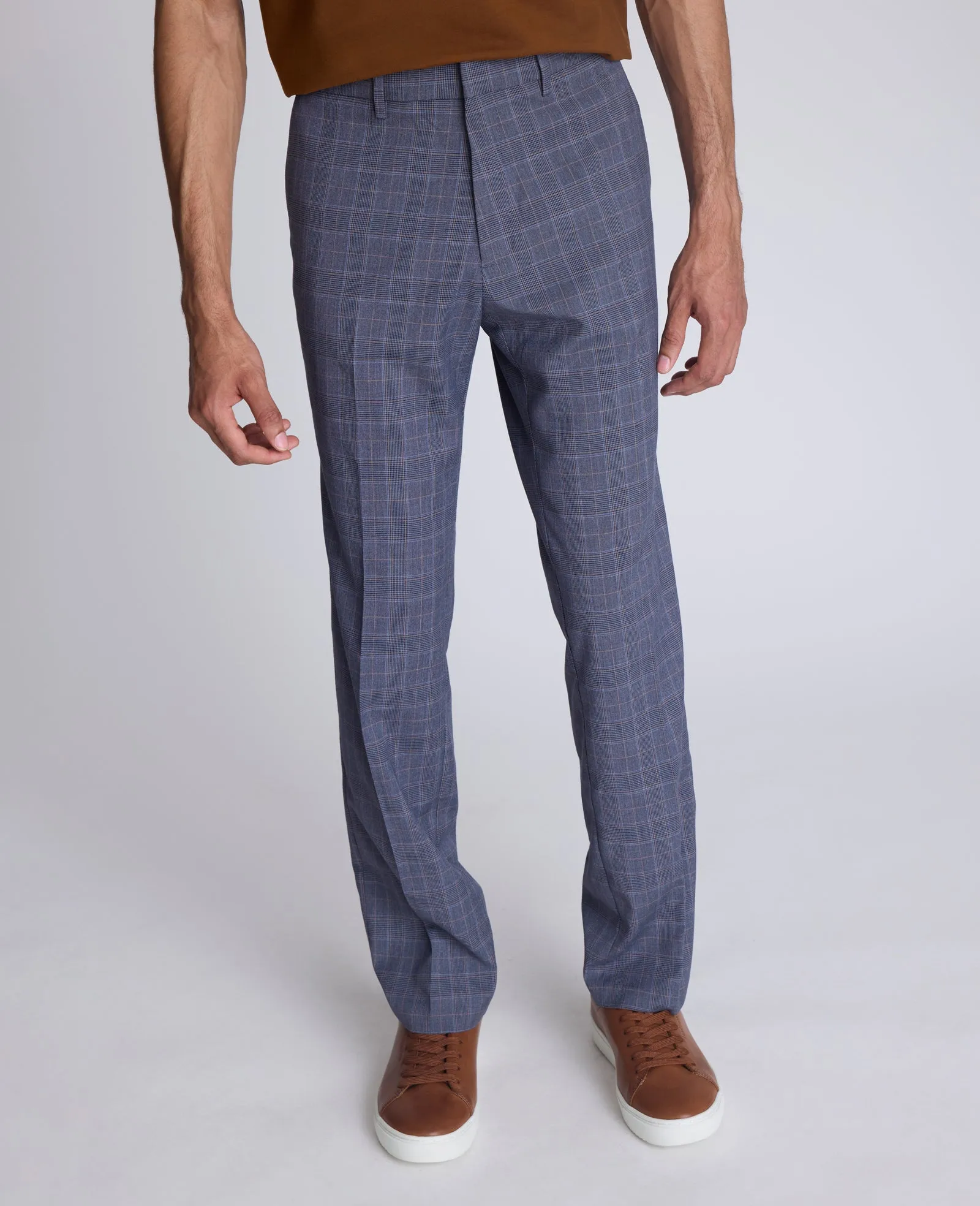Slim Fit Prince of Wales Plaid Dress Pant sold by Kenneth Cole