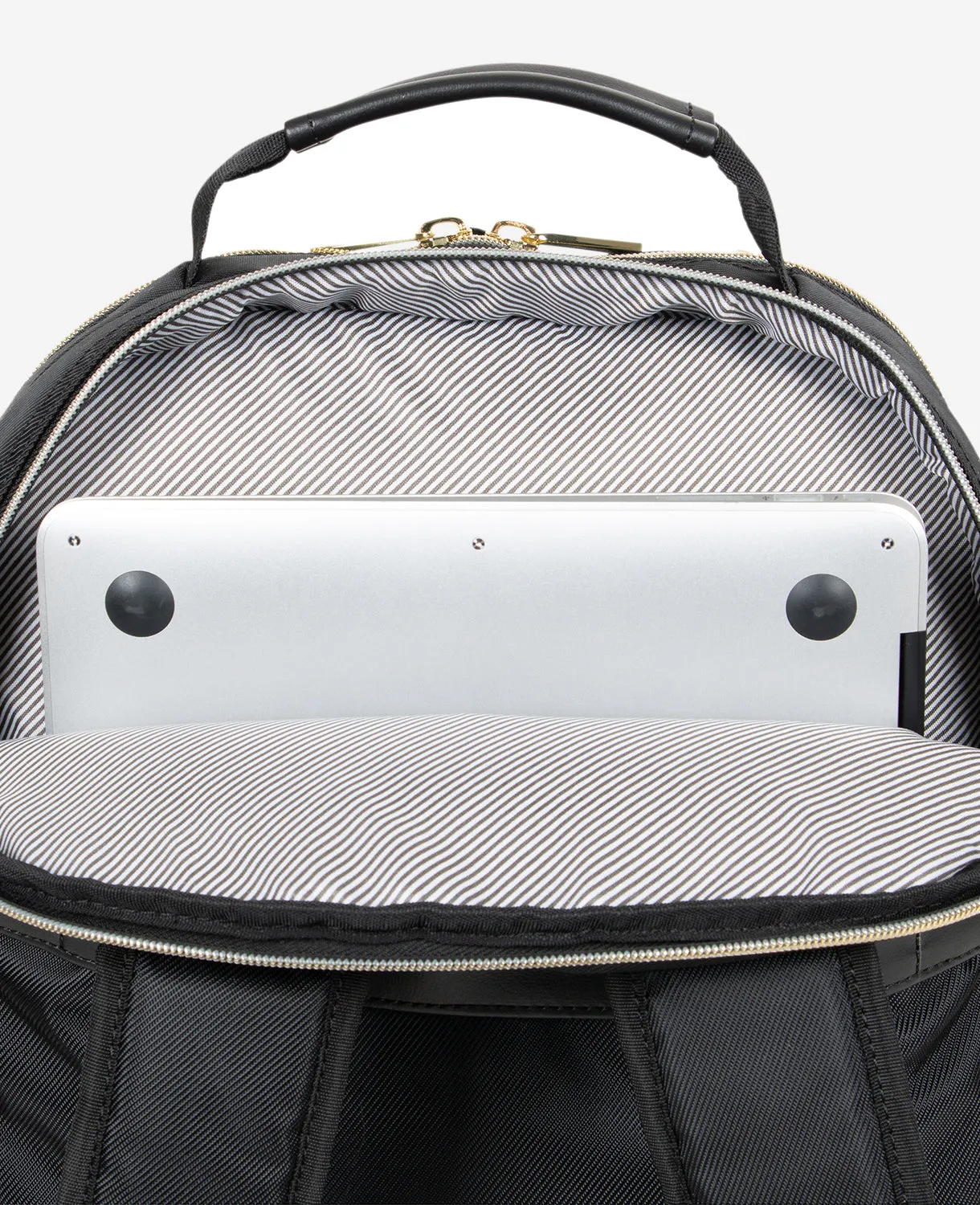 Chelsea 15.6-Inch Chevron Quilted Computer Backpack sold by Kenneth Cole product image thumbnail 3