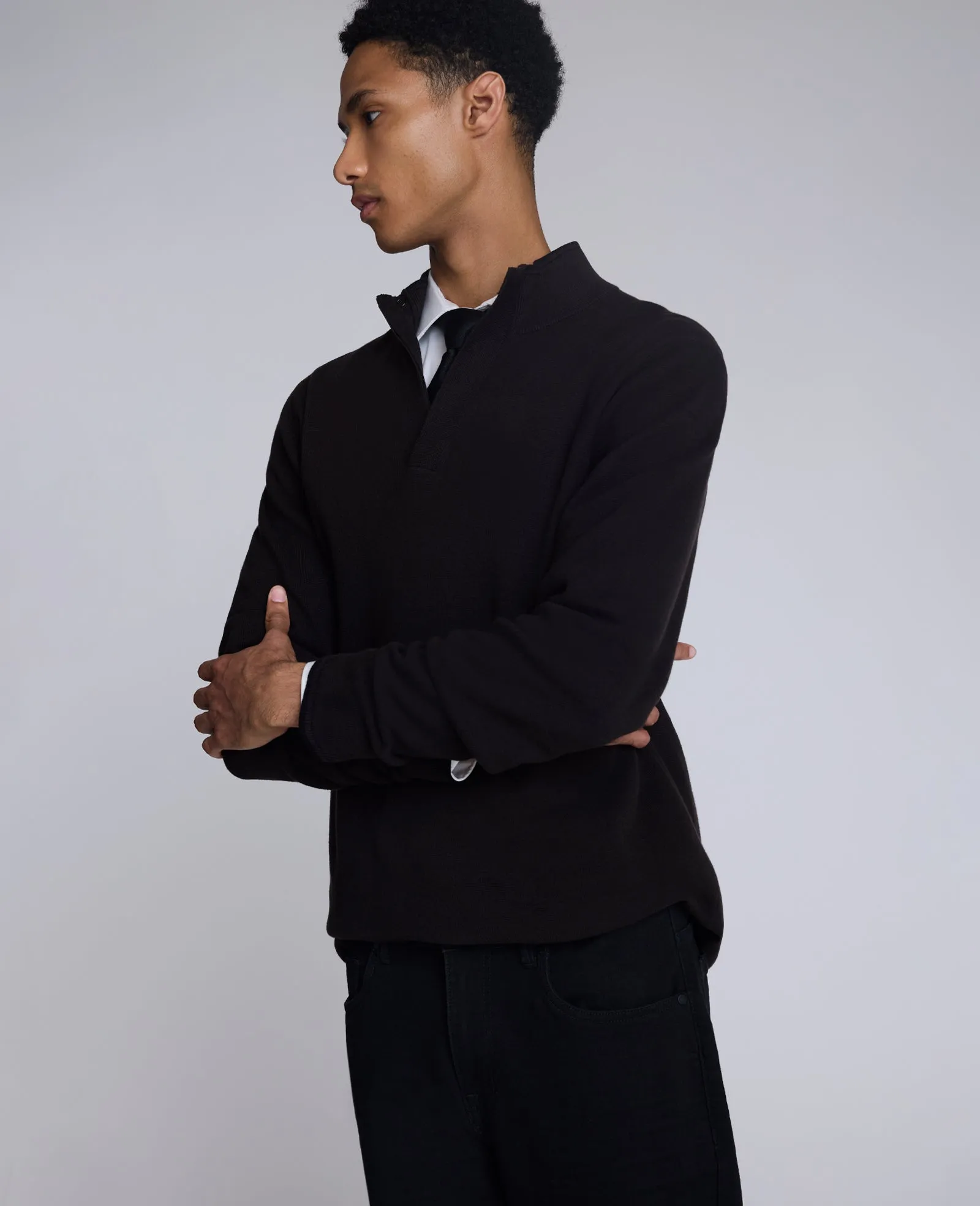 Quarterzip Pullover Sweater sold by Kenneth Cole product image thumbnail 4