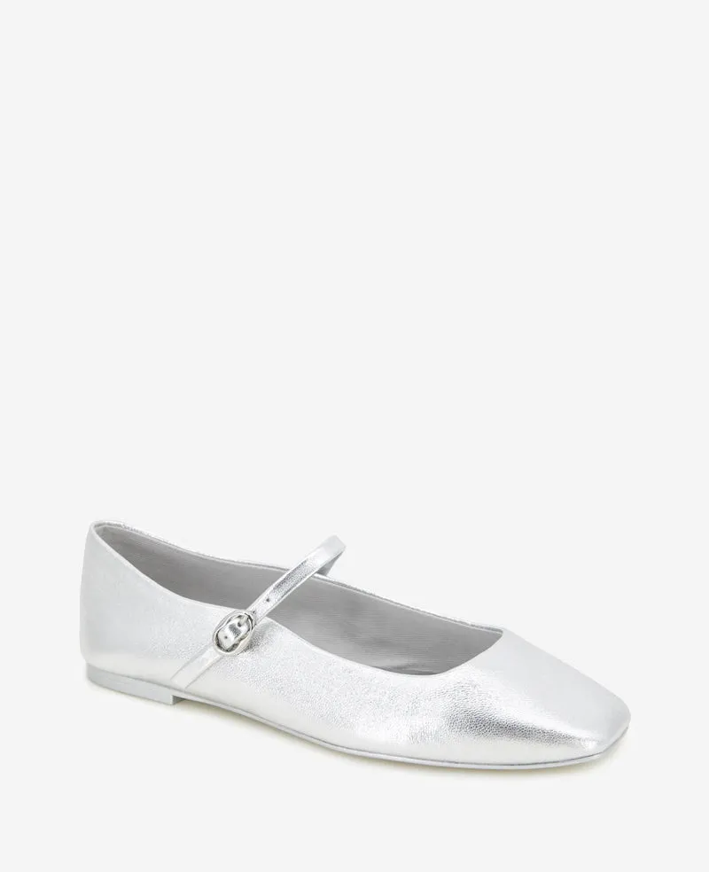 Jasper Metallic Leather Ballet Flat sold by Kenneth Cole product image thumbnail 5