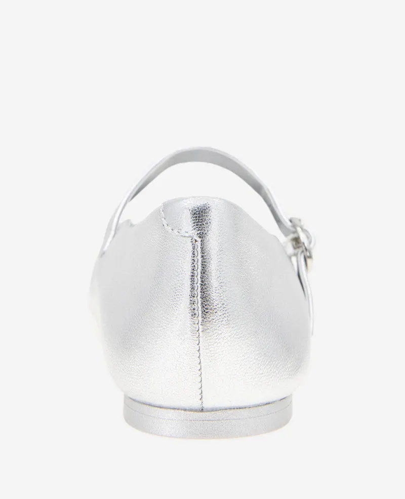 Jasper Metallic Leather Ballet Flat sold by Kenneth Cole product image thumbnail 3