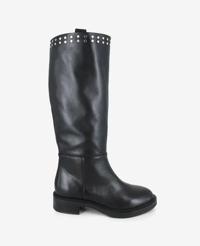 Scorpio Leather Stud Boot sold by Kenneth Cole