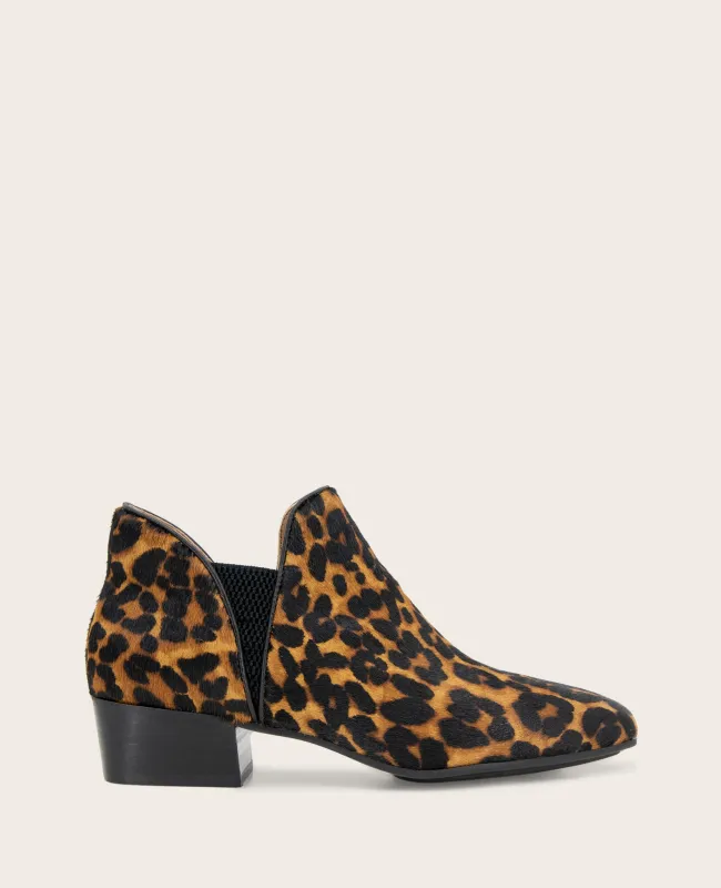 GENTLE SOULS - Fran Leopard Calf Hair Bootie sold by Kenneth Cole