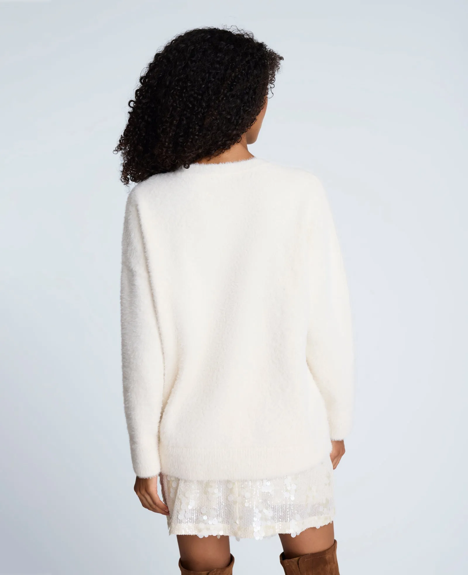 Eyelash Crew Neck Sweater sold by Kenneth Cole product image thumbnail 2