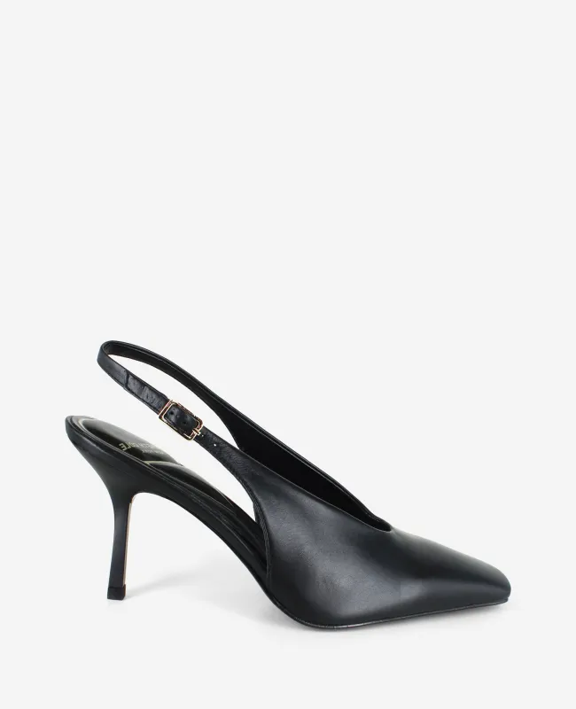 Aerial Leather Slingback Heel sold by Kenneth Cole