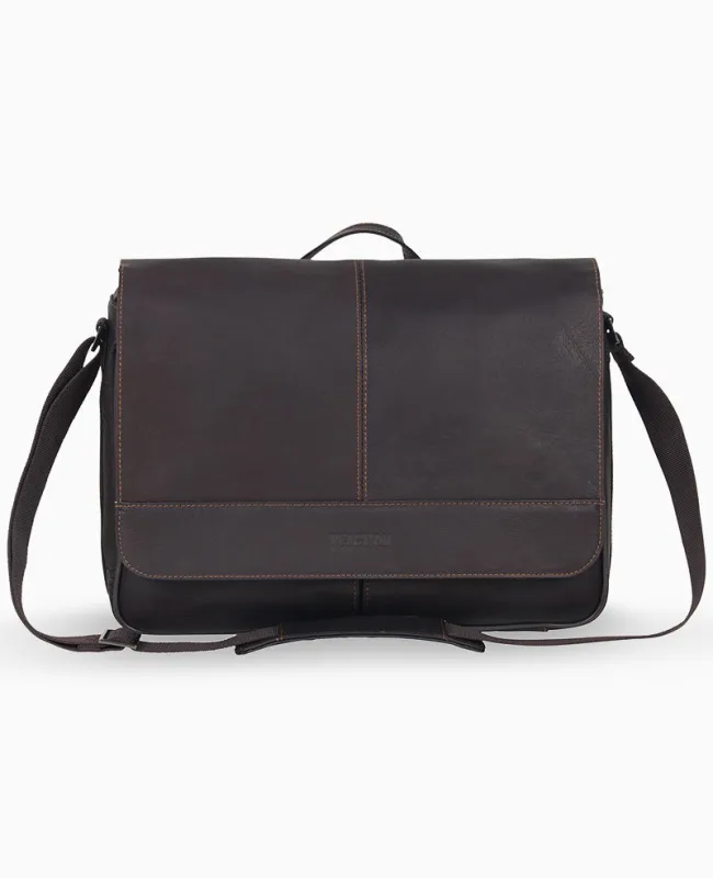 Colombian Leather Crossbody Messenger Bag sold by Kenneth Cole