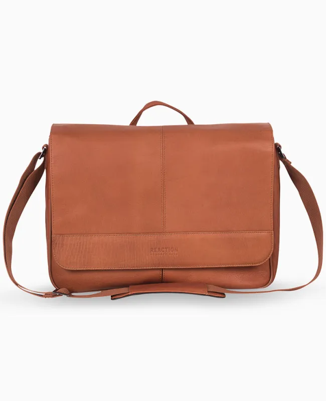 Colombian Leather Crossbody Messenger Bag sold by Kenneth Cole