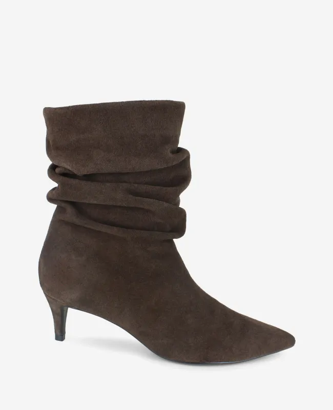 Marsha Suede Kitten Heel Bootie sold by Kenneth Cole