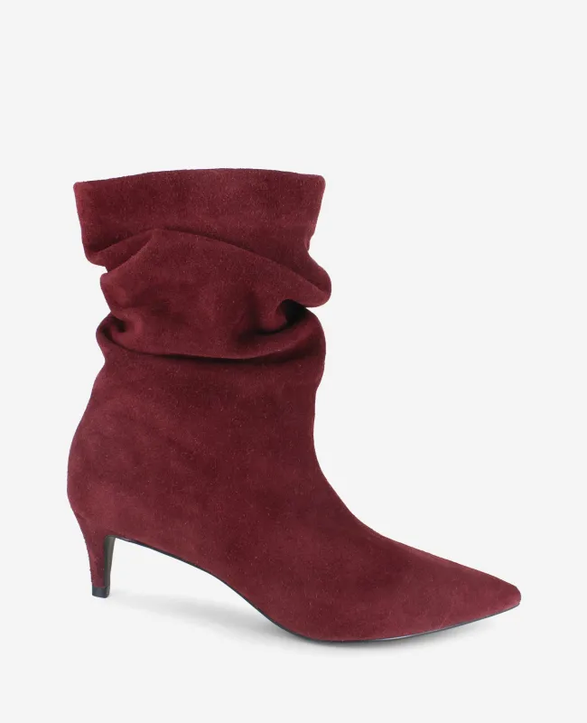 Marsha Suede Kitten Heel Bootie sold by Kenneth Cole