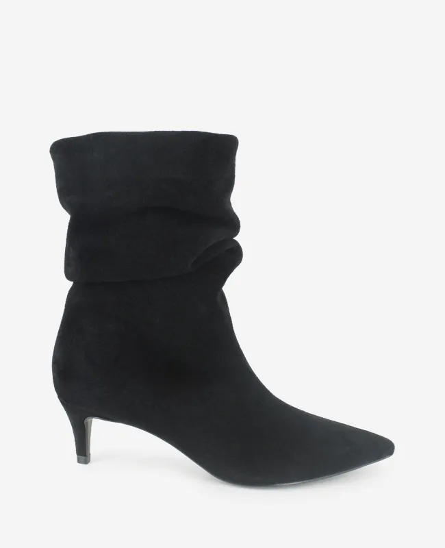 Marsha Suede Kitten Heel Bootie sold by Kenneth Cole
