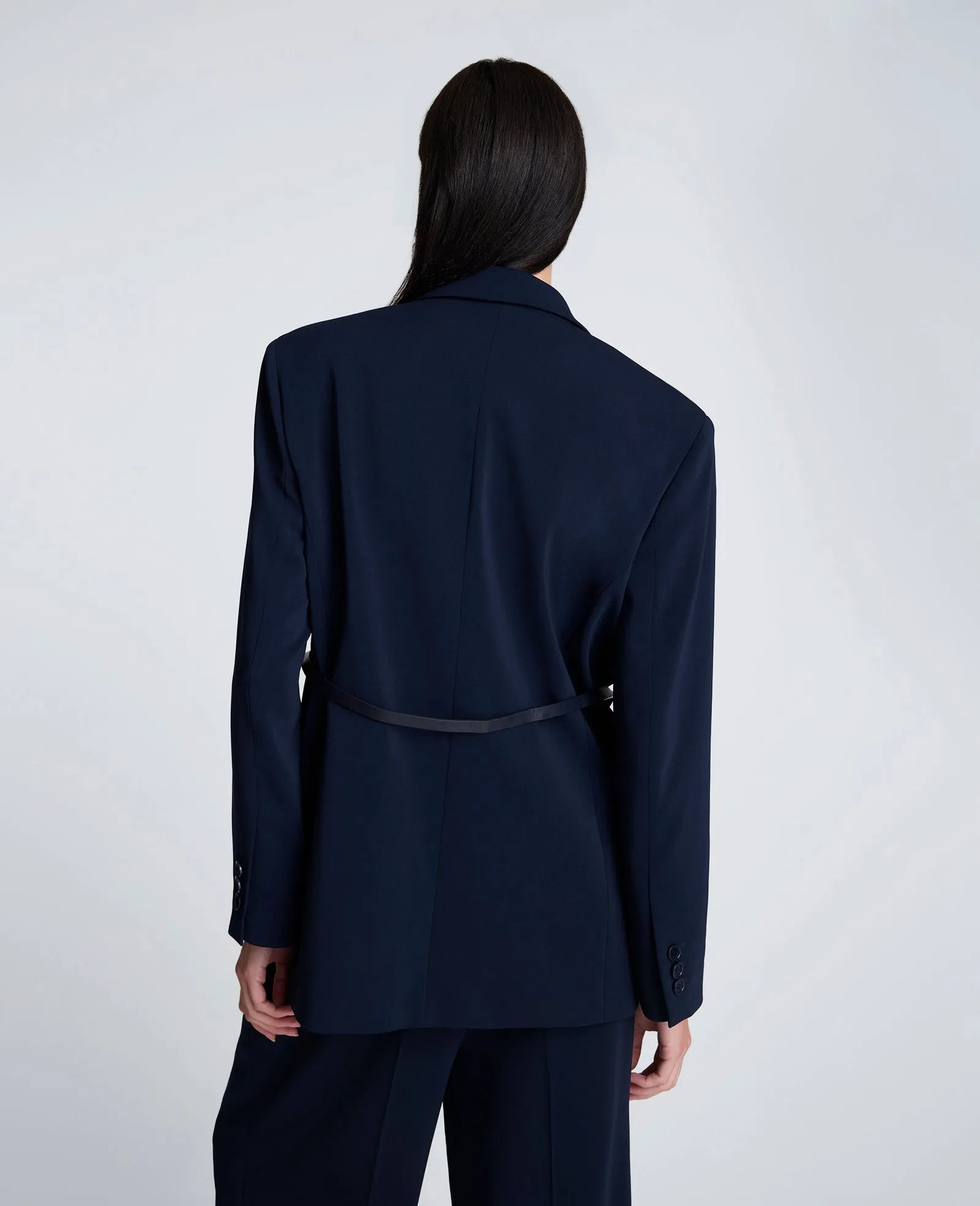 One Button Jacket With Belt sold by Kenneth Cole product image thumbnail 3