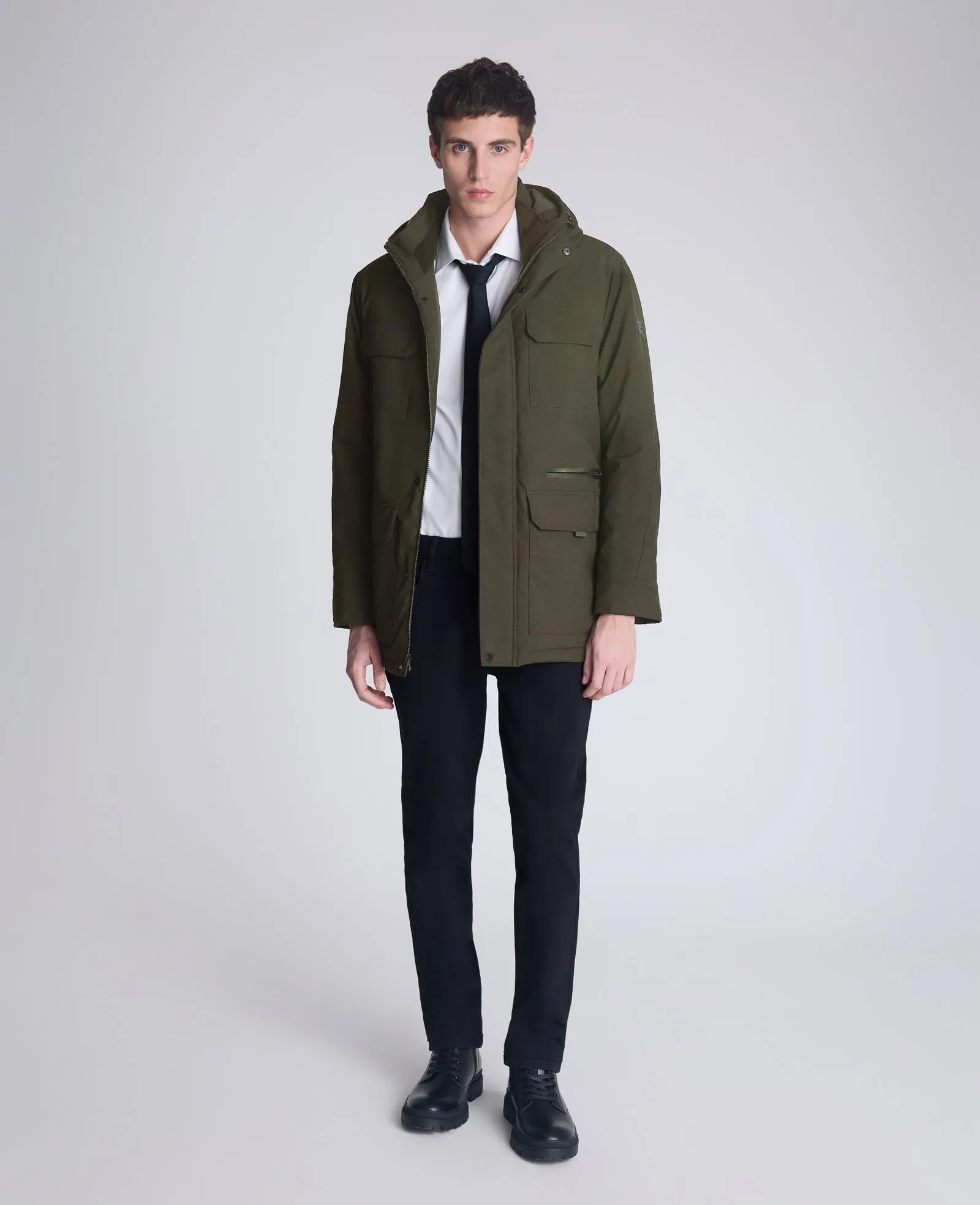 Oxford Patch Pocket Parka sold by Kenneth Cole product image thumbnail 4