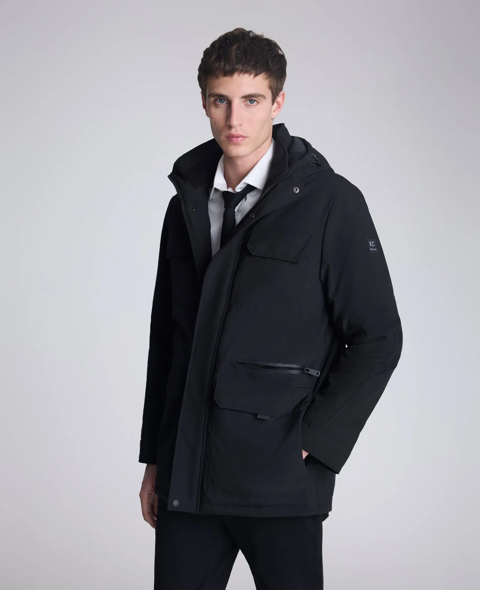 Oxford Patch Pocket Parka sold by Kenneth Cole product image thumbnail 3