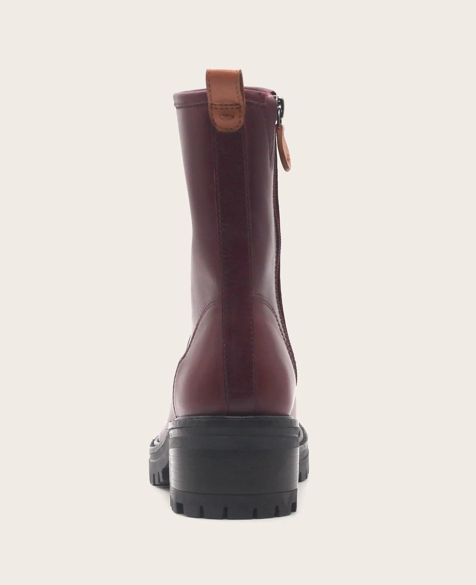 GENTLE SOULS - Bailah Leather Side Zip Lug Boot sold by Kenneth Cole product image thumbnail 4