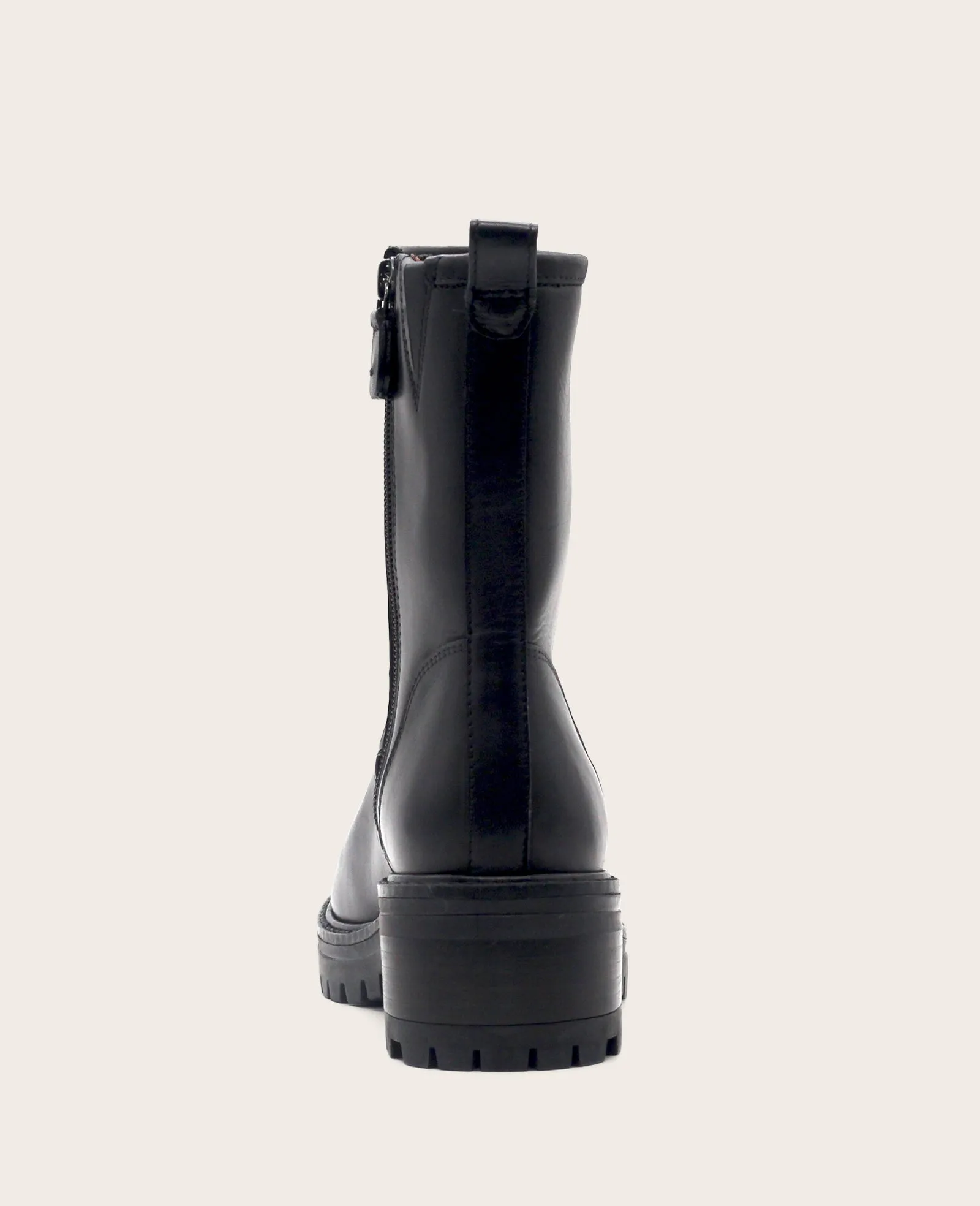 GENTLE SOULS - Bailah Leather Side Zip Lug Boot sold by Kenneth Cole product image thumbnail 4