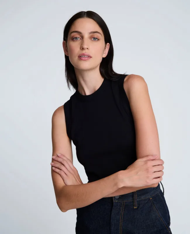 Crew Neck Cotton Tank Top sold by Kenneth Cole