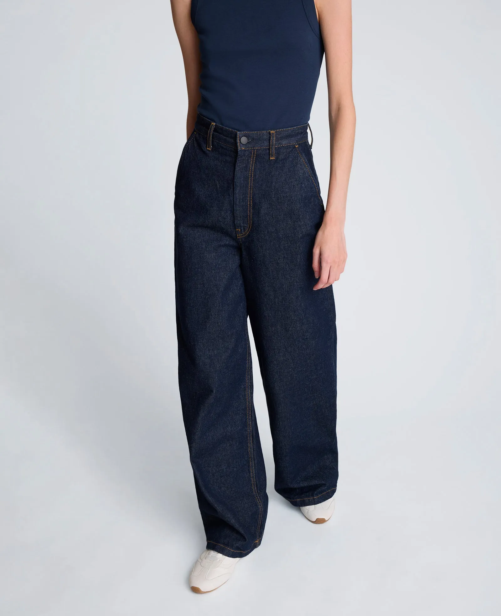 Hise Rise Wide Leg Denim Jean sold by Kenneth Cole product image thumbnail 4