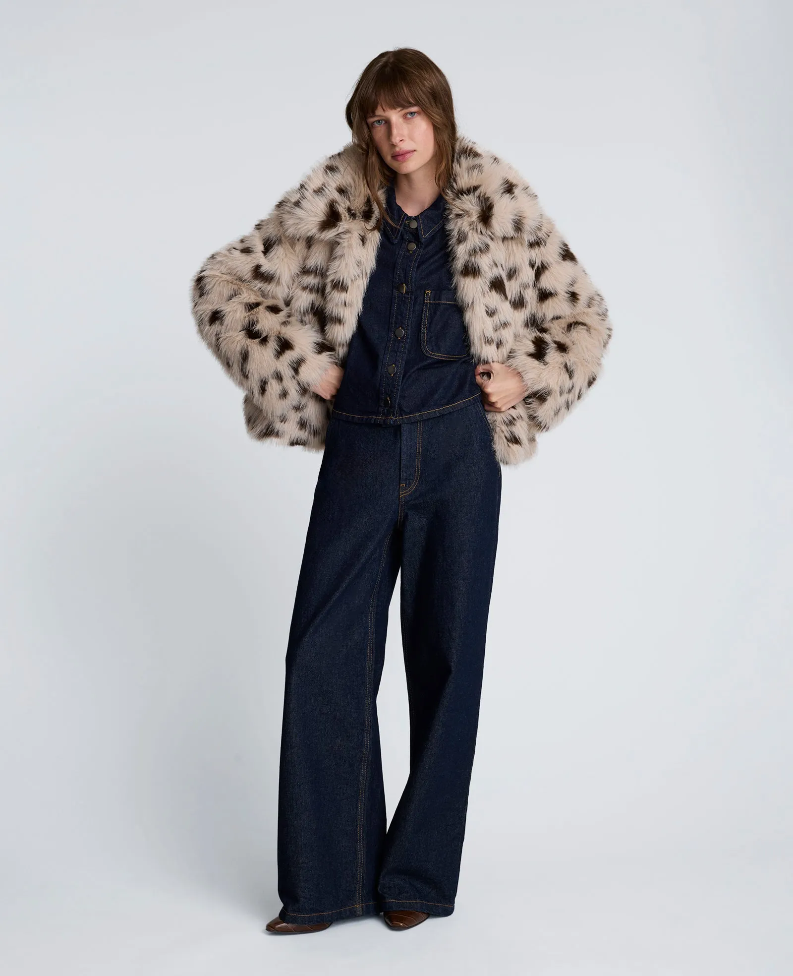 Hise Rise Wide Leg Denim Jean sold by Kenneth Cole product image thumbnail 3