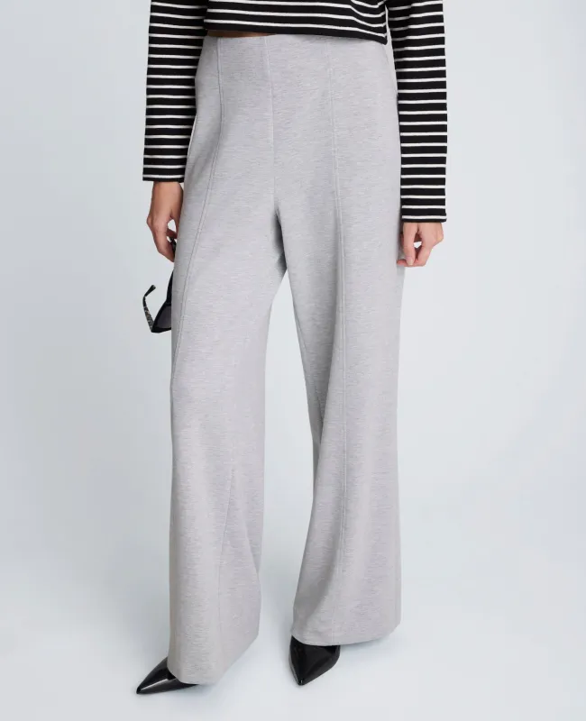 Scuba Knit High Rise Pull-On Wide Leg Pant sold by Kenneth Cole