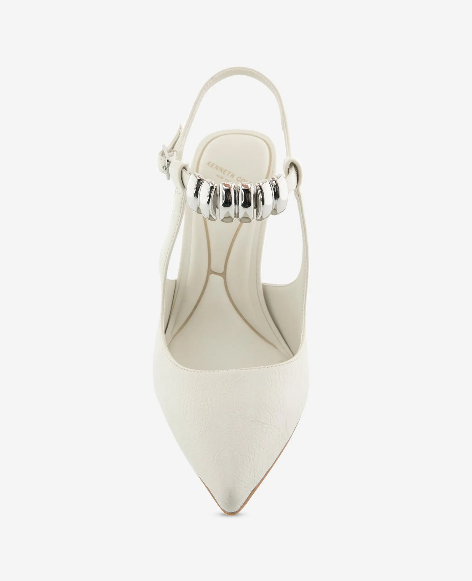 Romi Patent Hardware Ankle Slingback Heel sold by Kenneth Cole product image thumbnail 3