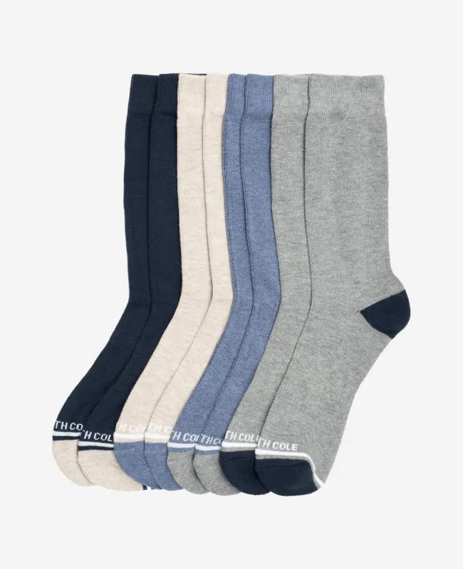 Half Cushion Dress Crew Socks 4-Pack sold by Kenneth Cole