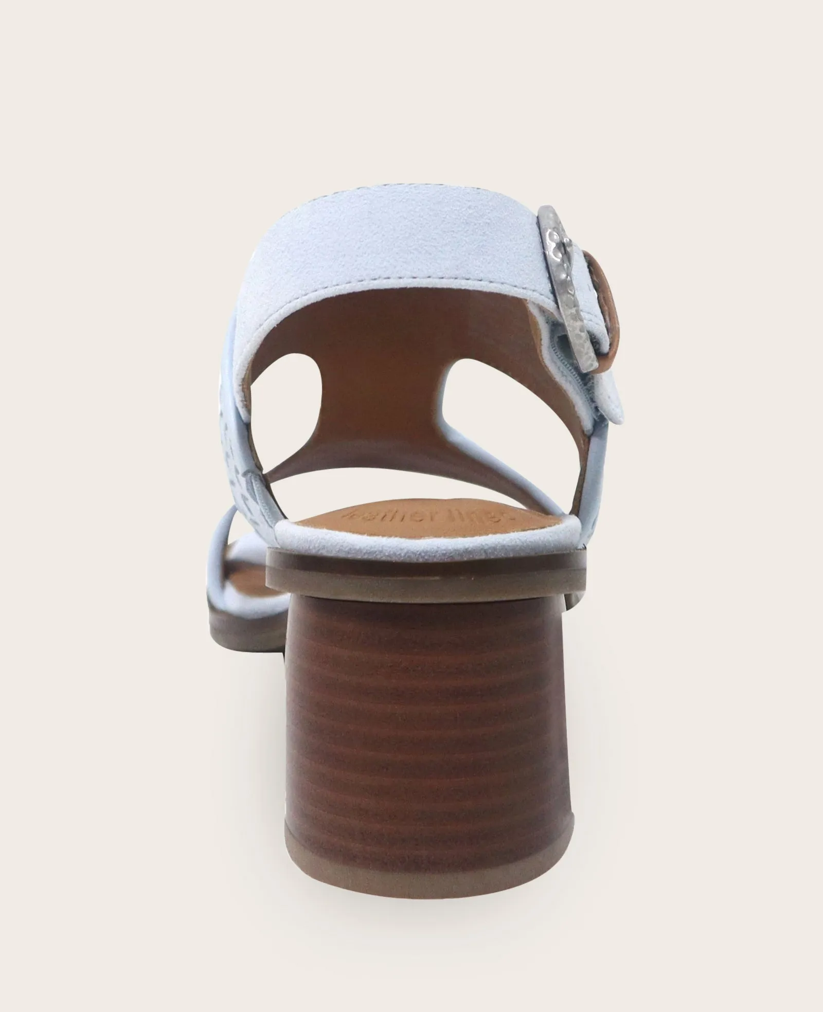 GENTLE SOULS - Manda Woven Leather Heel Sandal sold by Kenneth Cole product image thumbnail 4