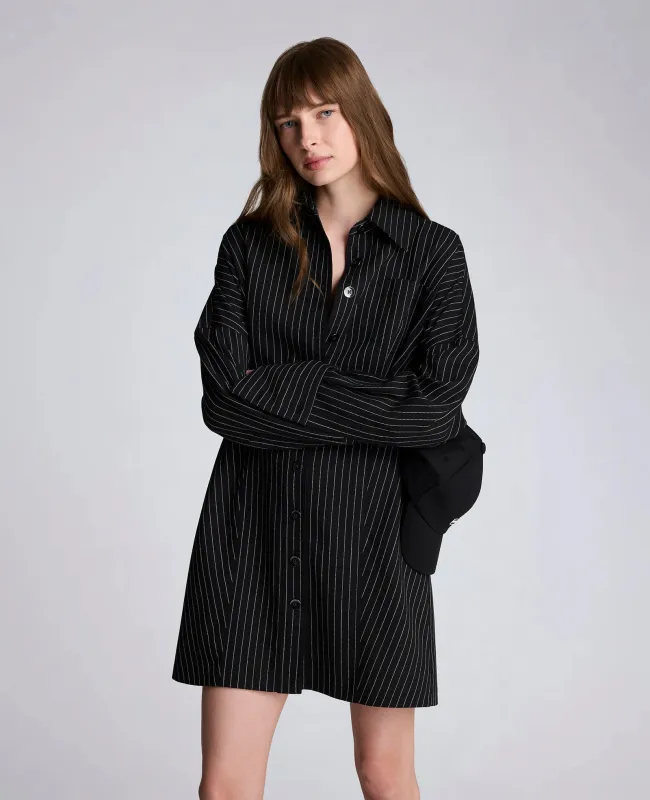 Pinstripe Shirt Dress sold by Kenneth Cole